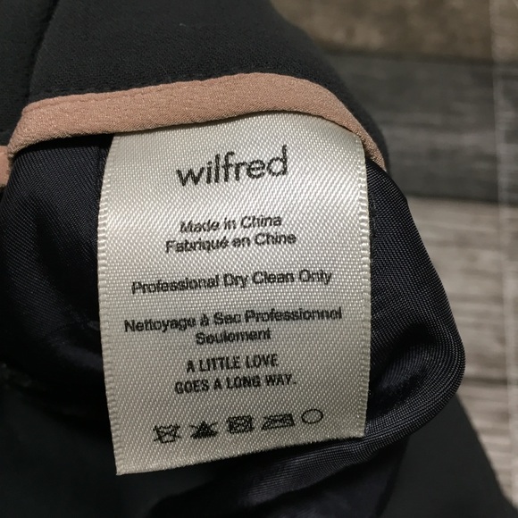 Wilfred Pull On Dress Pants Women’s 2 Gray (Inseam 26) Polyester - Picture 10 of 10